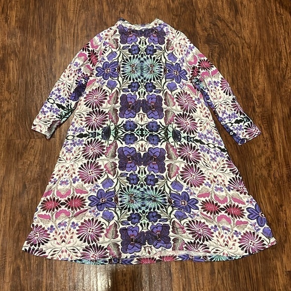 Free People New Romantics Fiesta Floral Mini Swing Dress Size S - Picture 4 of 12